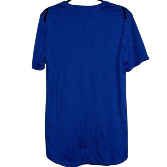 Nike Dri-Fit Blue Performance Tee M - Picture 4 of 5